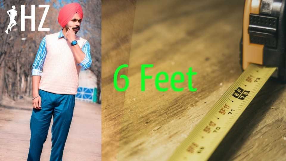6 feet height in india
